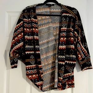 Forever 21 Aztec Cardigan